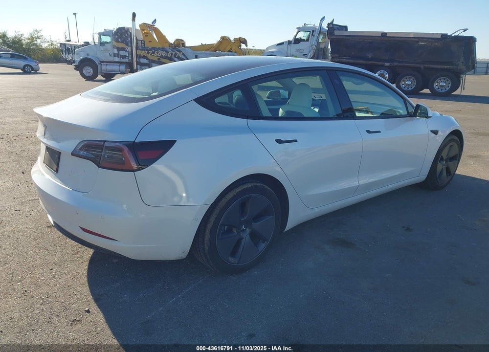 2023 TESLA MODEL 3 REAR-WHEEL DRIVE VIN: 5YJ3E1EA2PF563391