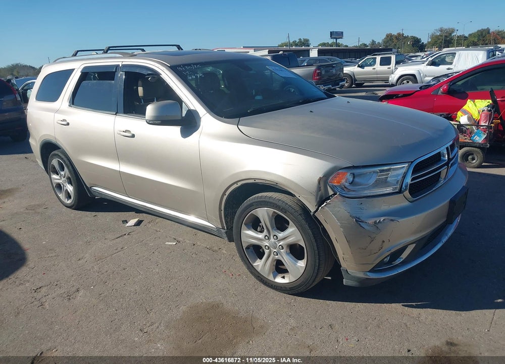 2014 DODGE DURANGO LIMITED VIN: 1C4RDHDG2EC326695
