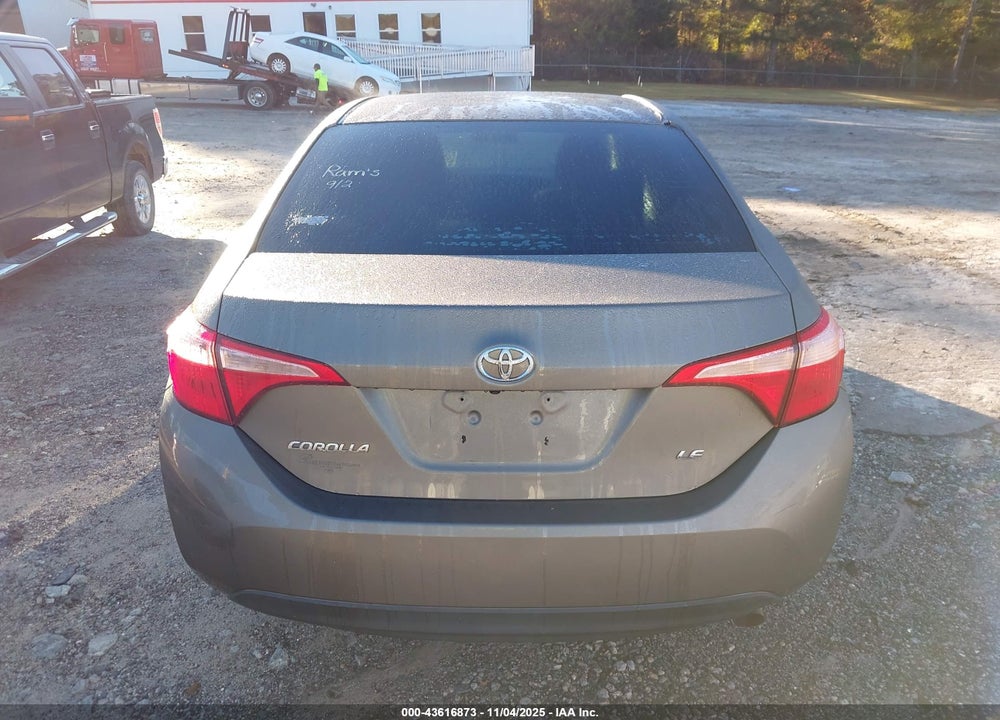 2019 TOYOTA COROLLA LE VIN: 2T1BURHE7KC217104