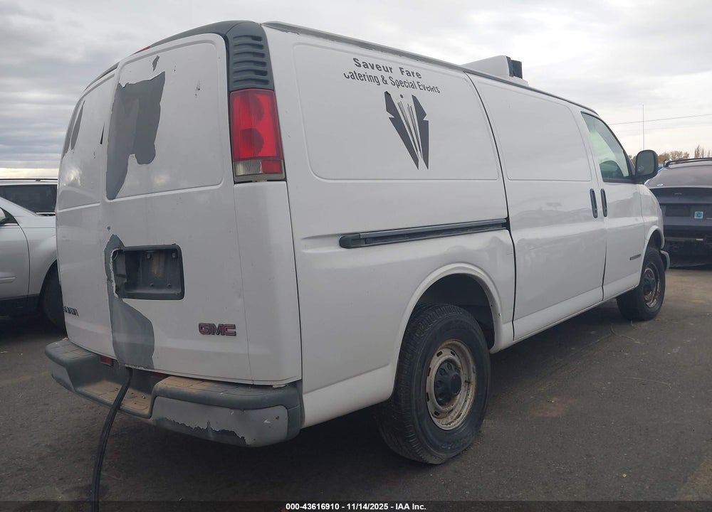 1998 GMC SAVANA STANDARD VIN: 1GTHG35R2W1034452