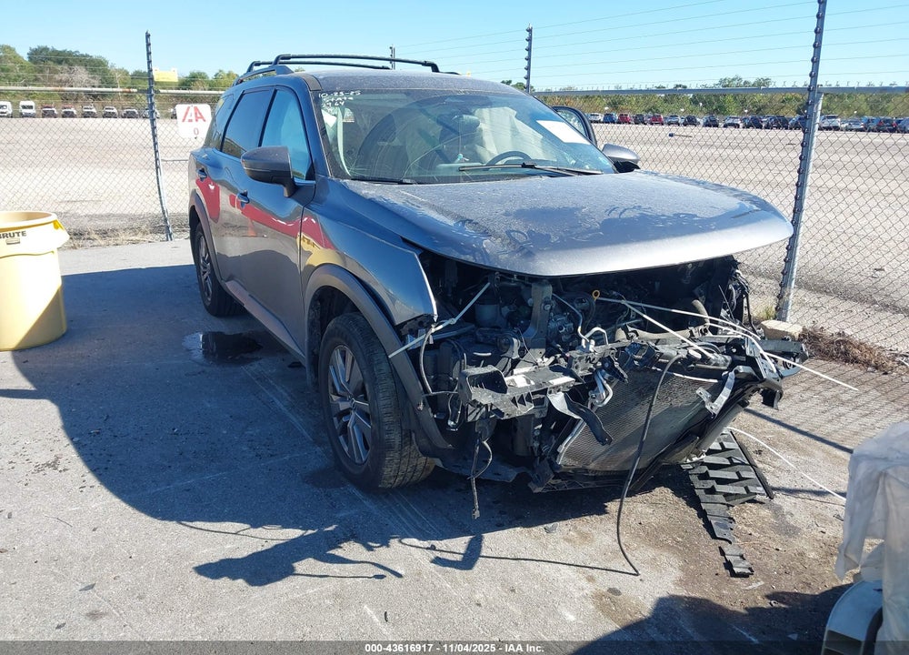 2022 NISSAN PATHFINDER SV 2WD VIN: 5N1DR3BA4NC252964