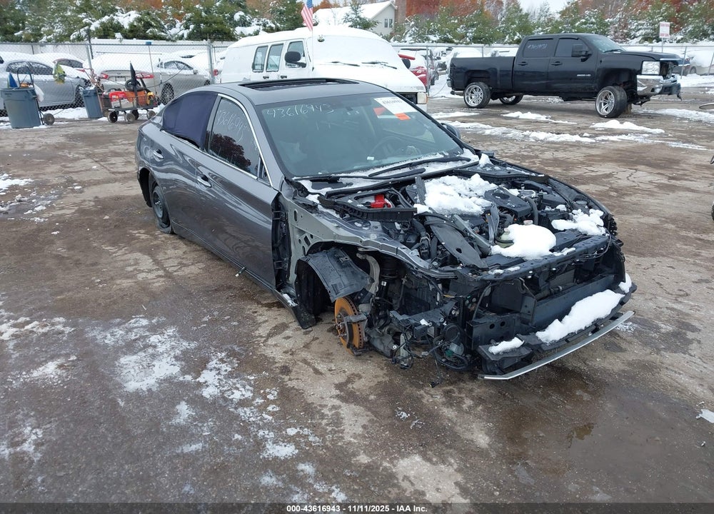 2019 INFINITI Q50 3.0T LUXE VIN: JN1EV7AR3KM594286