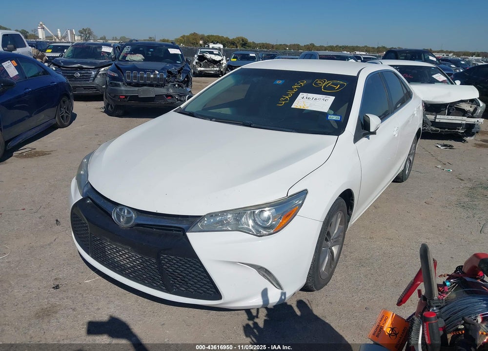 2015 TOYOTA CAMRY SE VIN: 4T1BF1FK6FU095764