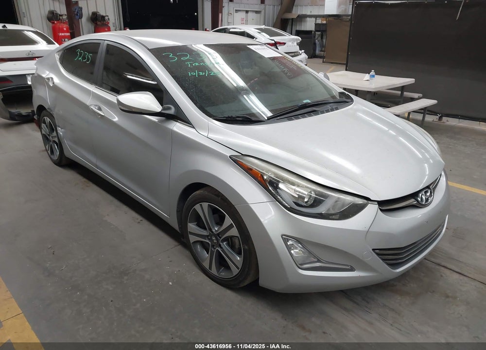 2016 HYUNDAI ELANTRA SPORT VIN: KMHDH4AH9GU576769