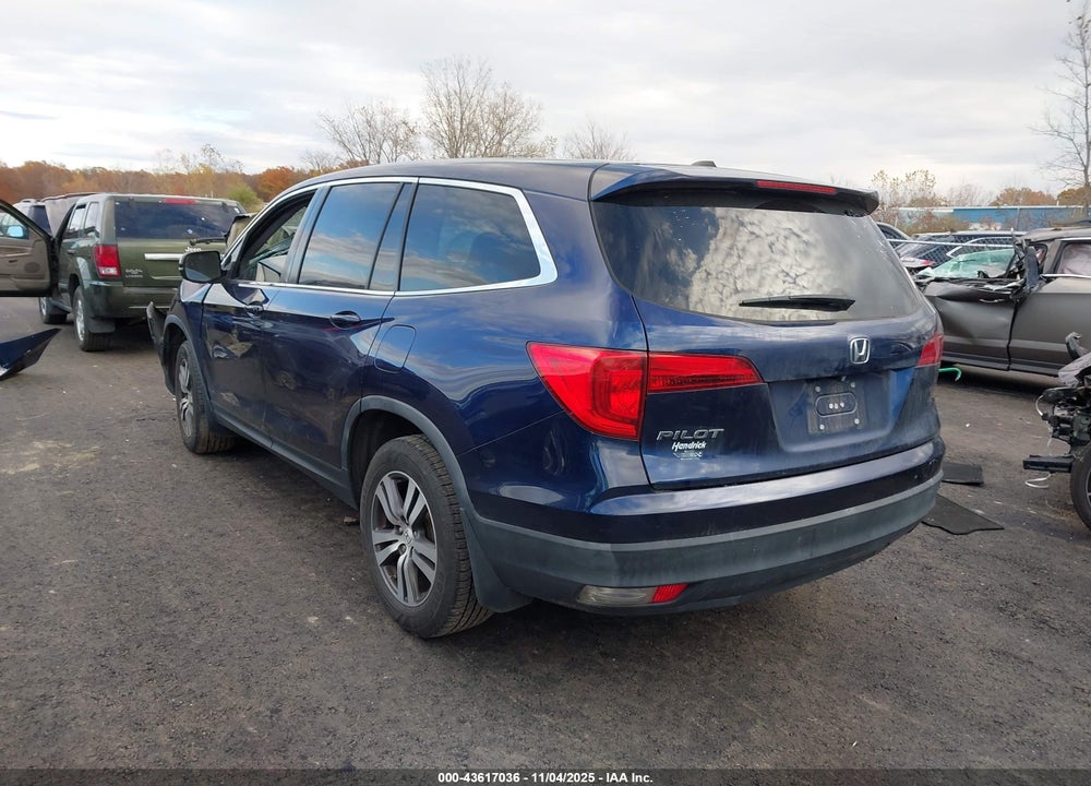 2017 HONDA PILOT EX-L VIN: 5FNYF5H62HB021601