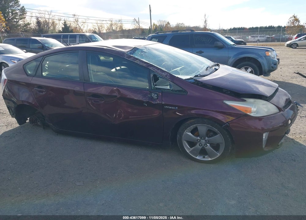 2013 TOYOTA PRIUS VIN: JTDKN3DU4D5625129