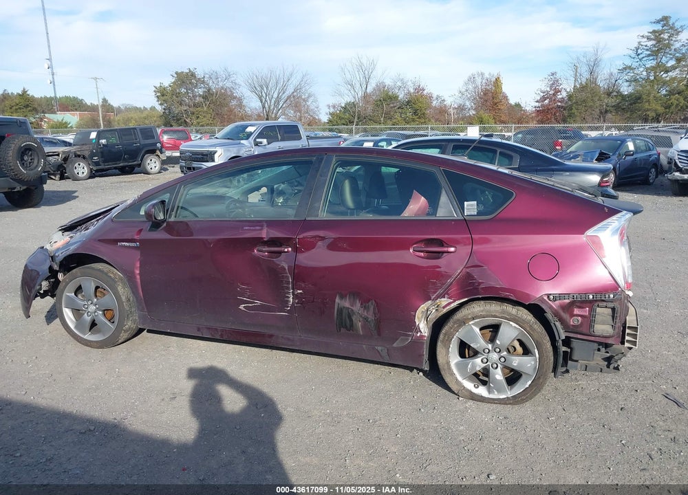 2013 TOYOTA PRIUS VIN: JTDKN3DU4D5625129