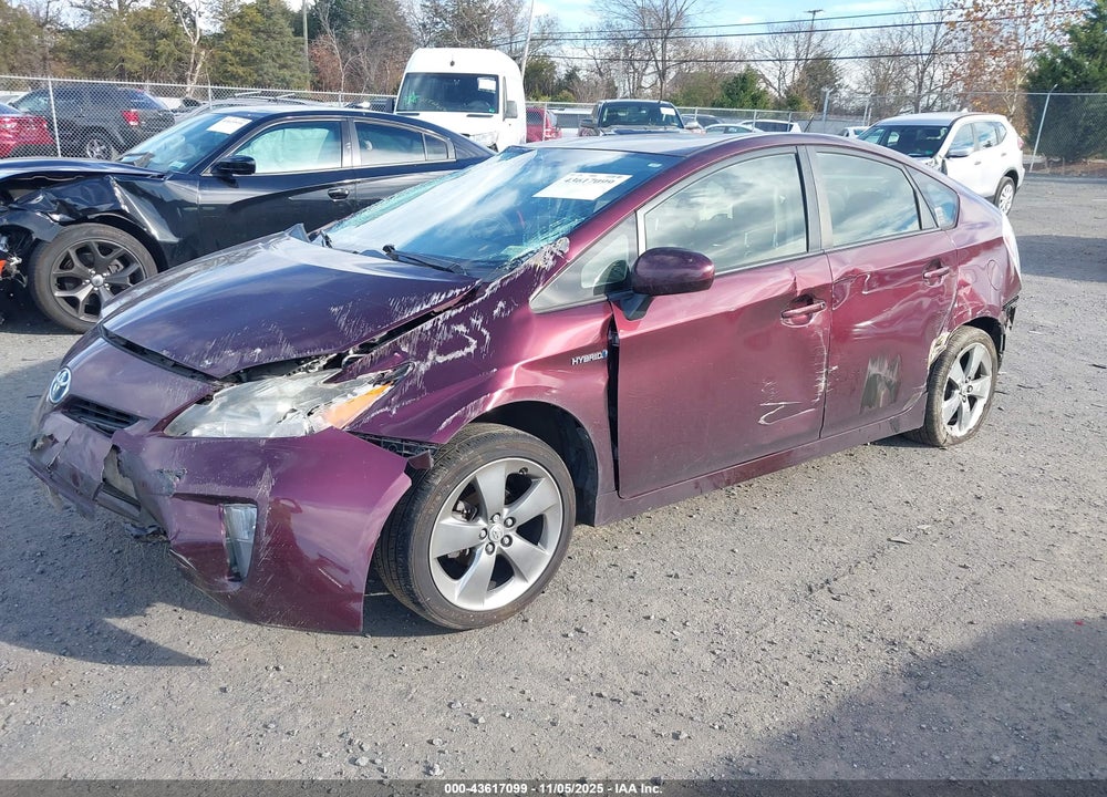 2013 TOYOTA PRIUS VIN: JTDKN3DU4D5625129