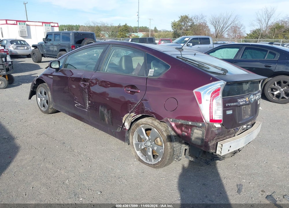 2013 TOYOTA PRIUS VIN: JTDKN3DU4D5625129
