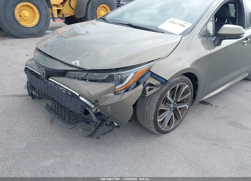 2019 TOYOTA COROLLA VIN: JTNK4RBE9K3041072