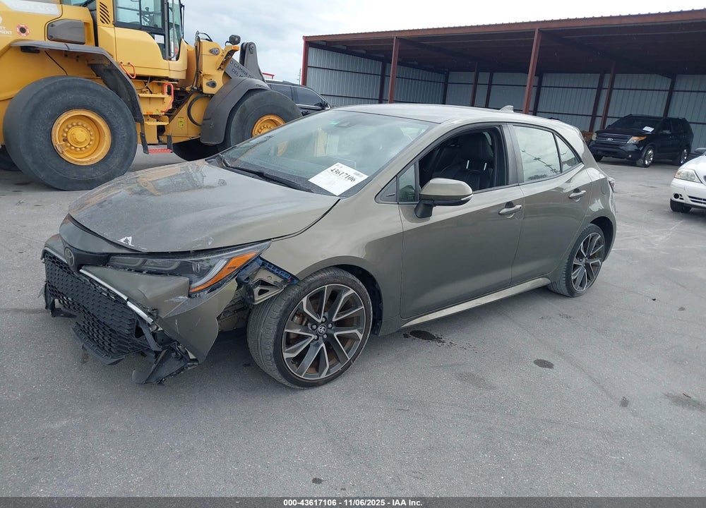 2019 TOYOTA COROLLA VIN: JTNK4RBE9K3041072
