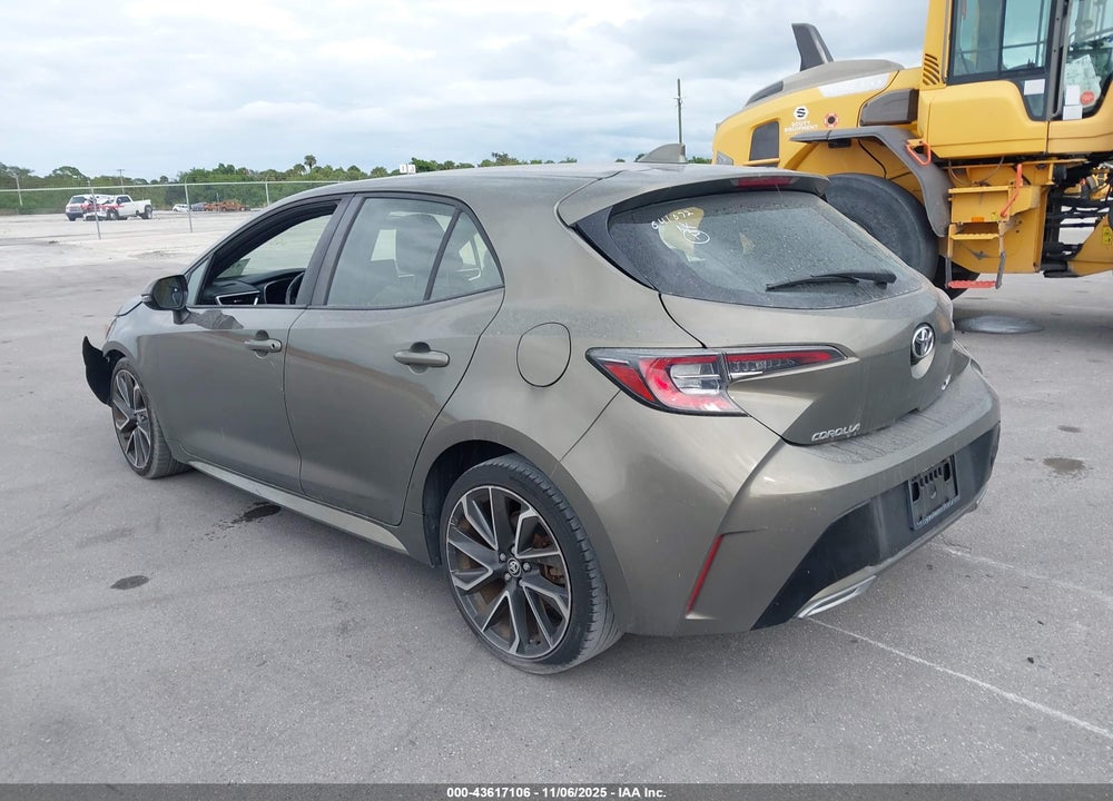 2019 TOYOTA COROLLA VIN: JTNK4RBE9K3041072