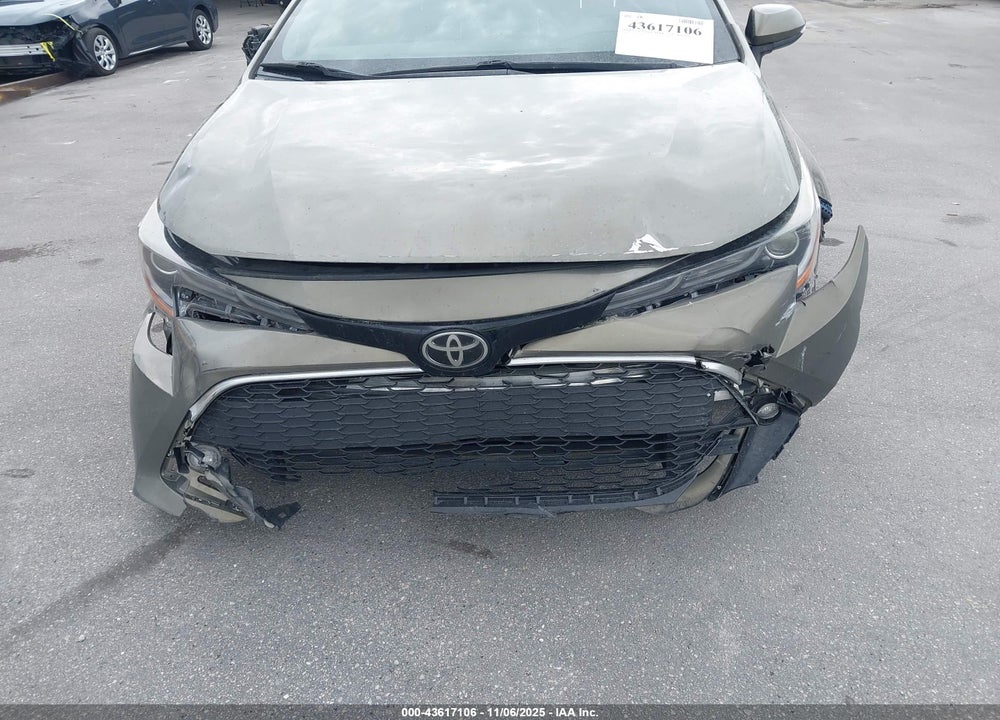 2019 TOYOTA COROLLA VIN: JTNK4RBE9K3041072