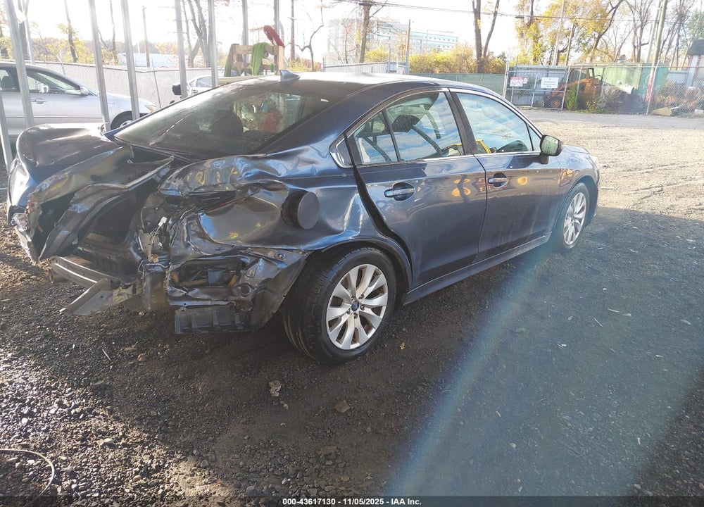2017 SUBARU LEGACY 2.5I PREMIUM VIN: 4S3BNAF66H3037141