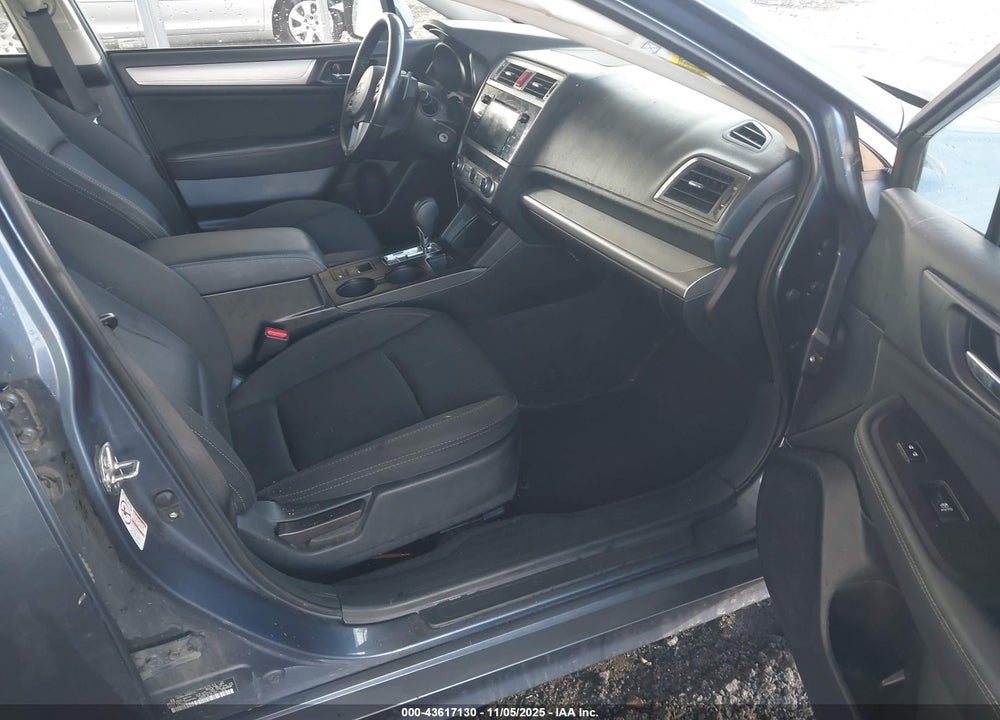 2017 SUBARU LEGACY 2.5I PREMIUM VIN: 4S3BNAF66H3037141