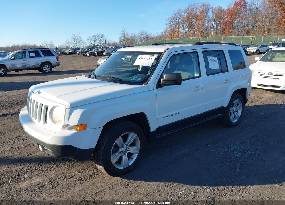 2012 JEEP PATRIOT SPORT VIN: 1C4NJRBB0CD672563
