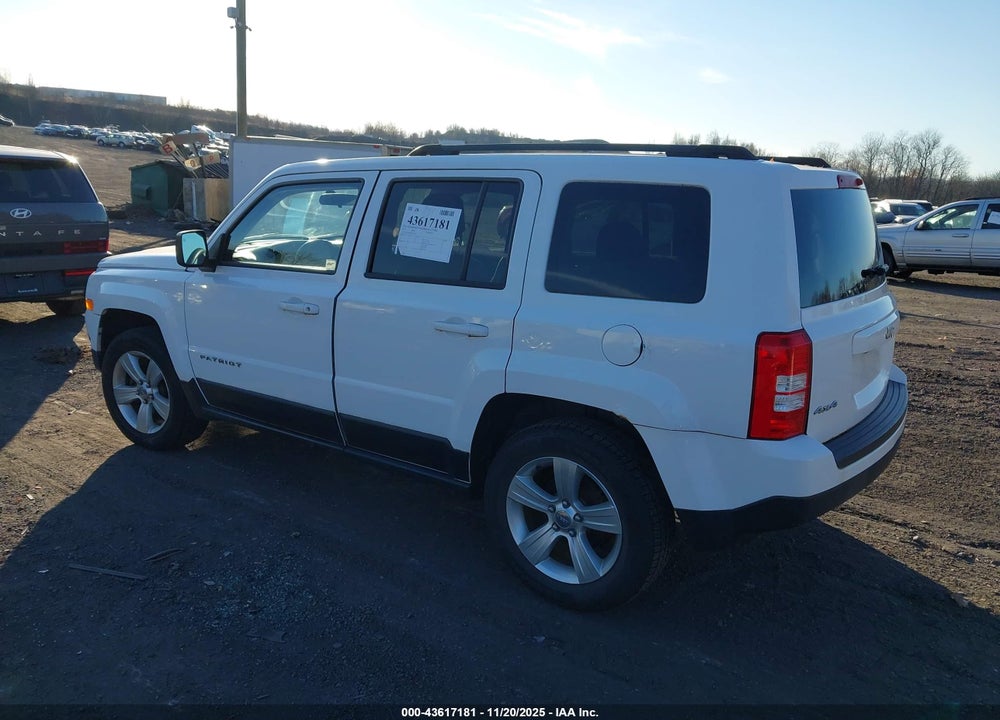 2012 JEEP PATRIOT SPORT VIN: 1C4NJRBB0CD672563