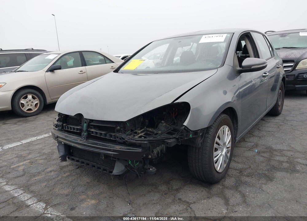 2013 VOLKSWAGEN GOLF 2.5L 4-DOOR VIN: WVWDB7AJ1DW121084