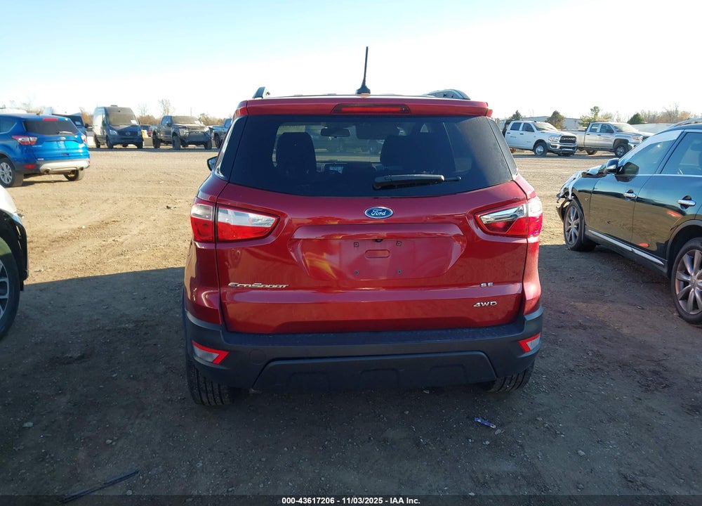 2018 FORD ECOSPORT VIN: MAJ6P1UL8JC170421