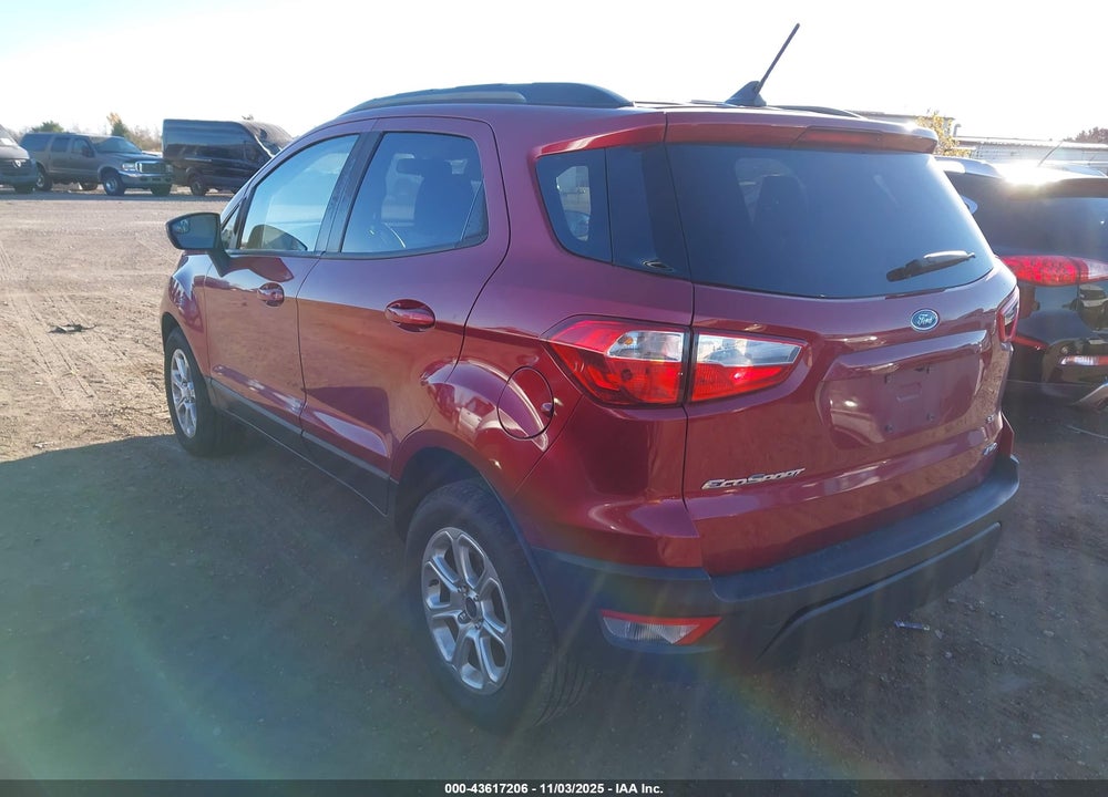 2018 FORD ECOSPORT VIN: MAJ6P1UL8JC170421