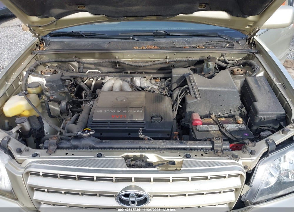 2003 TOYOTA HIGHLANDER LIMITED V6 VIN: JTEGF21A030108702