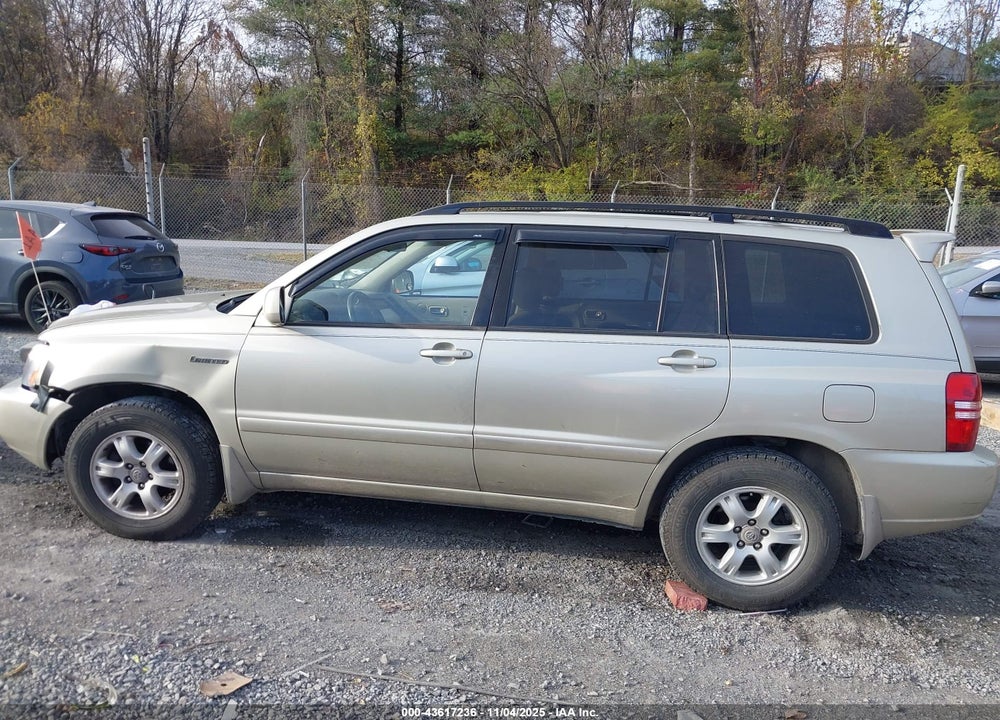 2003 TOYOTA HIGHLANDER LIMITED V6 VIN: JTEGF21A030108702