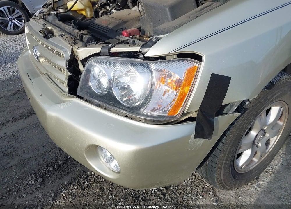2003 TOYOTA HIGHLANDER LIMITED V6 VIN: JTEGF21A030108702