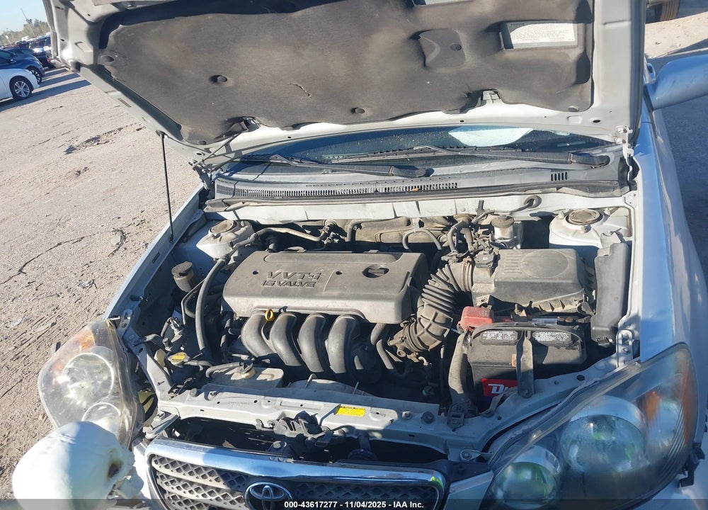 2008 TOYOTA COROLLA S VIN: 2T1BR32E58C892644