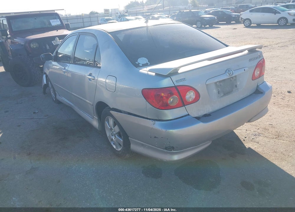 2008 TOYOTA COROLLA S VIN: 2T1BR32E58C892644