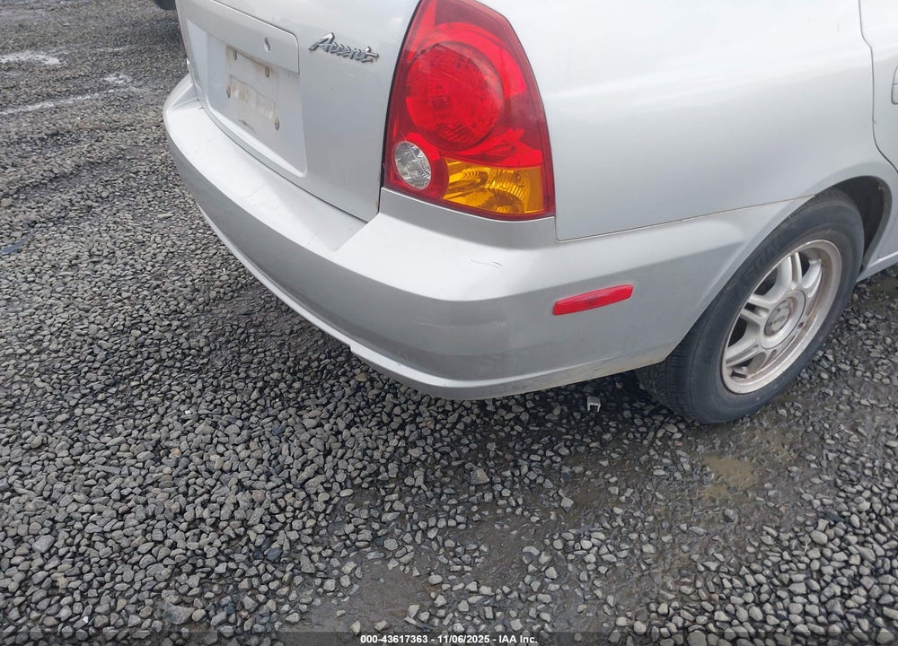 2004 HYUNDAI ACCENT GL VIN: KMHCG45C94U509243