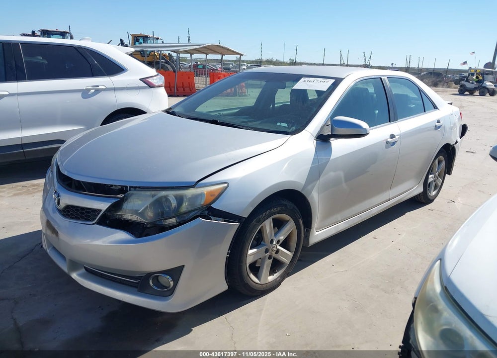 2012 TOYOTA CAMRY SE VIN: 4T1BF1FK1CU156837