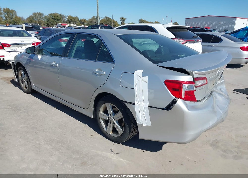 2012 TOYOTA CAMRY SE VIN: 4T1BF1FK1CU156837