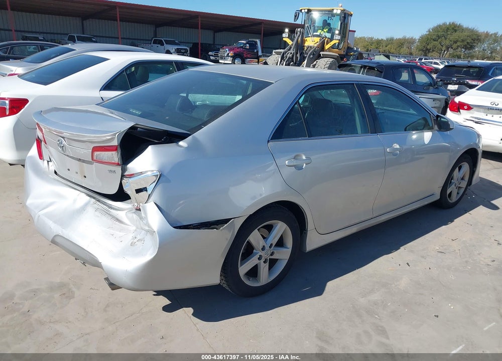 2012 TOYOTA CAMRY SE VIN: 4T1BF1FK1CU156837