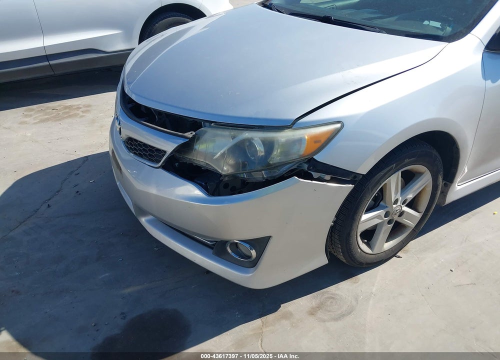 2012 TOYOTA CAMRY SE VIN: 4T1BF1FK1CU156837