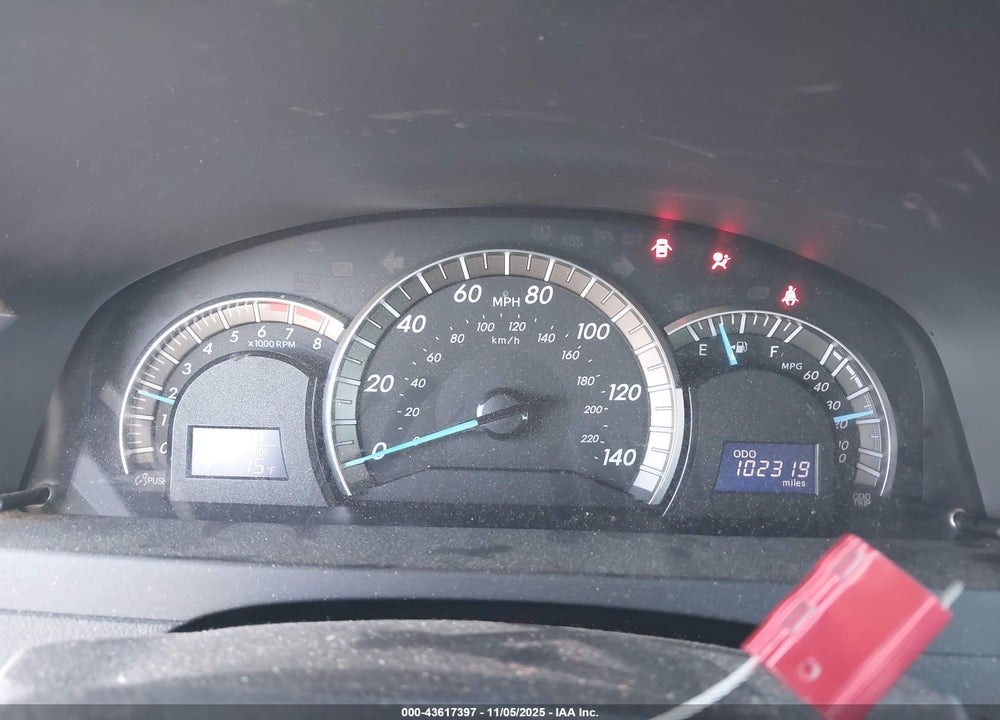 2012 TOYOTA CAMRY SE VIN: 4T1BF1FK1CU156837