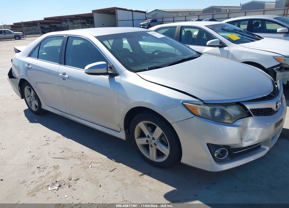 2012 TOYOTA CAMRY SE VIN: 4T1BF1FK1CU156837