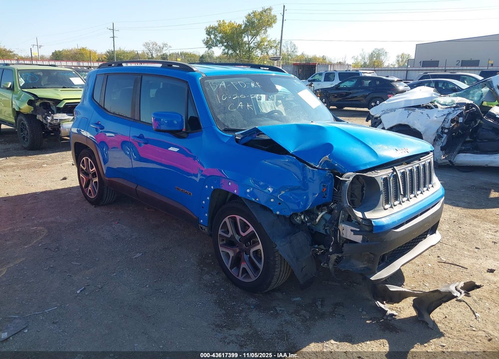 2015 JEEP RENEGADE LATITUDE VIN: ZACCJABT7FPB36443