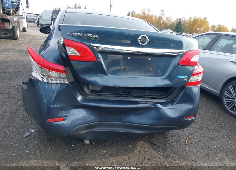 2014 NISSAN SENTRA S VIN: 3N1AB7AP7EY278798