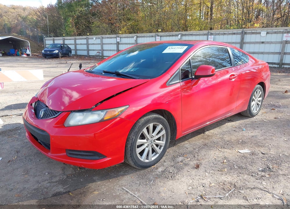 2012 HONDA CIVIC VIN: 2HGFG3B88CH532947