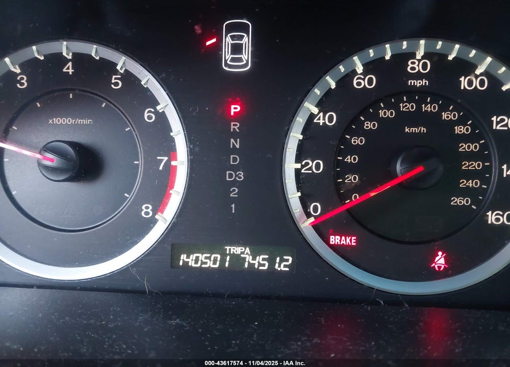 2008 HONDA ACCORD 2.4 LX-P VIN: 1HGCP26428A027271