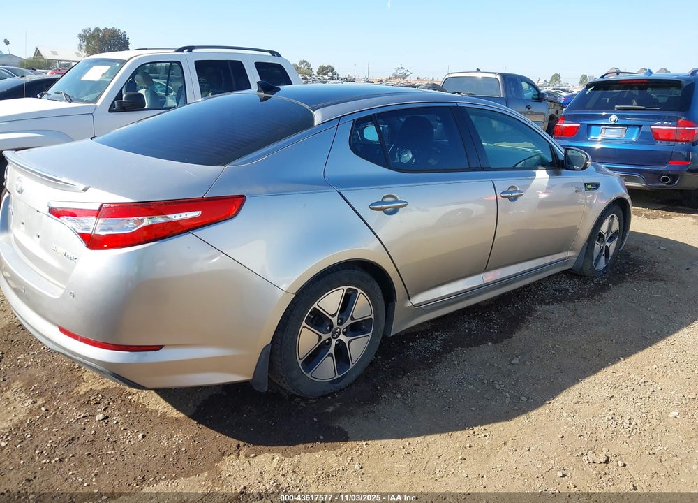 2013 KIA OPTIMA HYBRID VIN: KNAGM4AD9D5040269