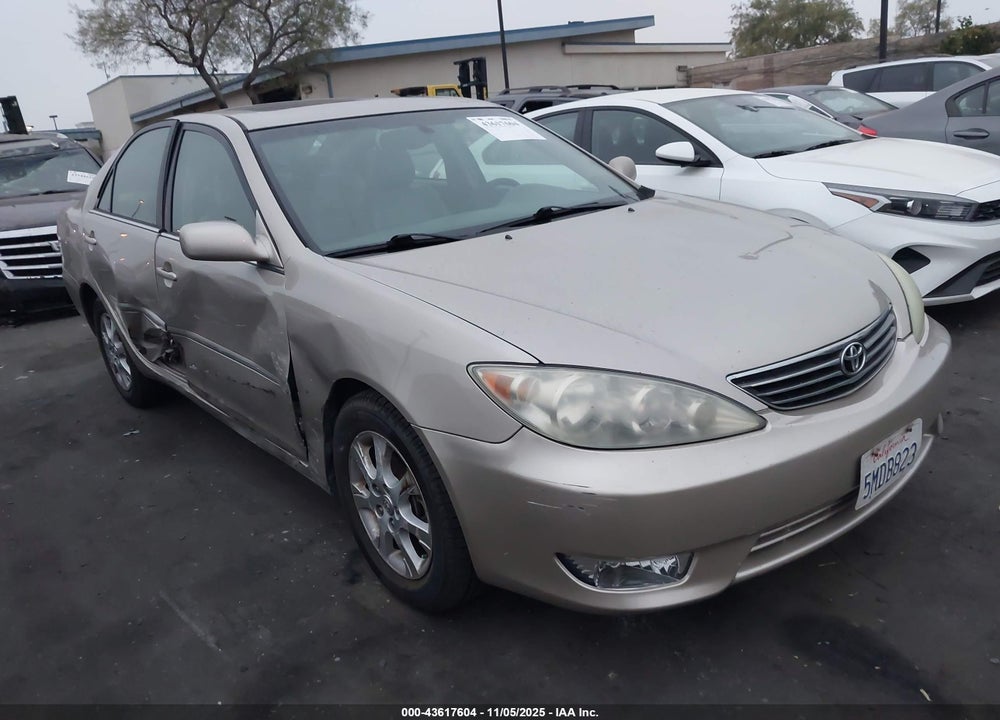 2005 TOYOTA CAMRY XLE V6 VIN: 4T1BF32K65U601089