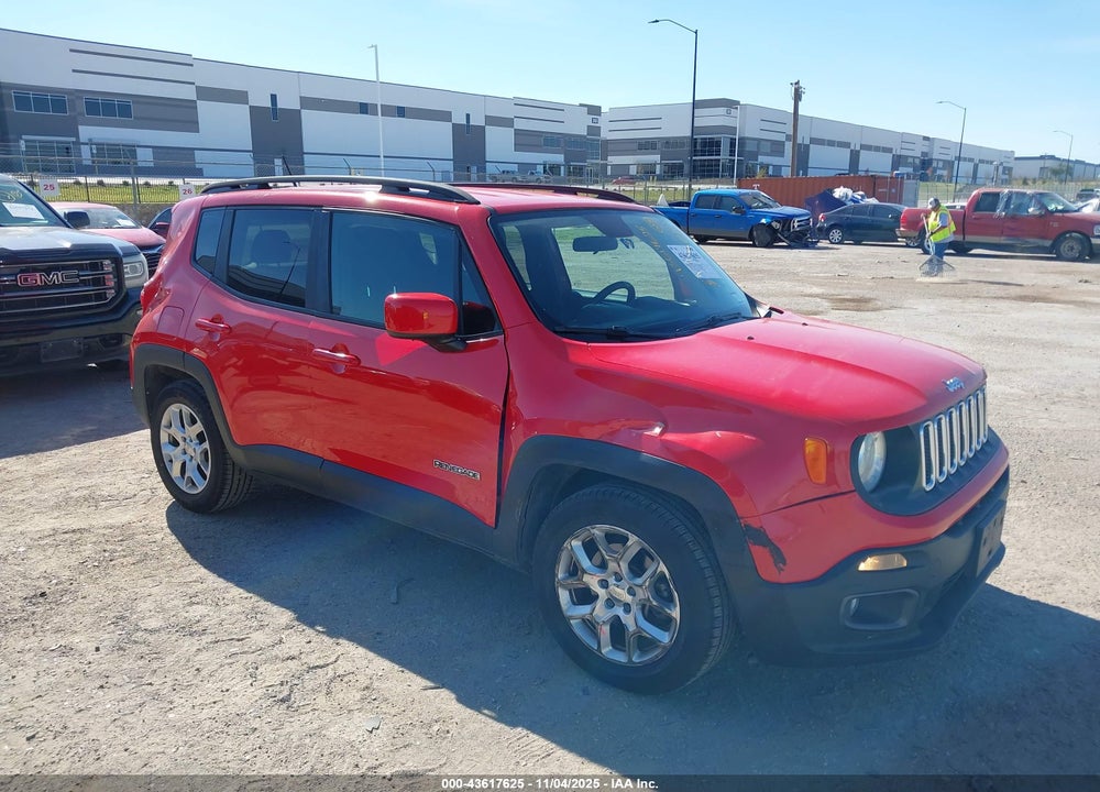 2017 JEEP RENEGADE LATITUDE FWD VIN: ZACCJABB6HPE85314