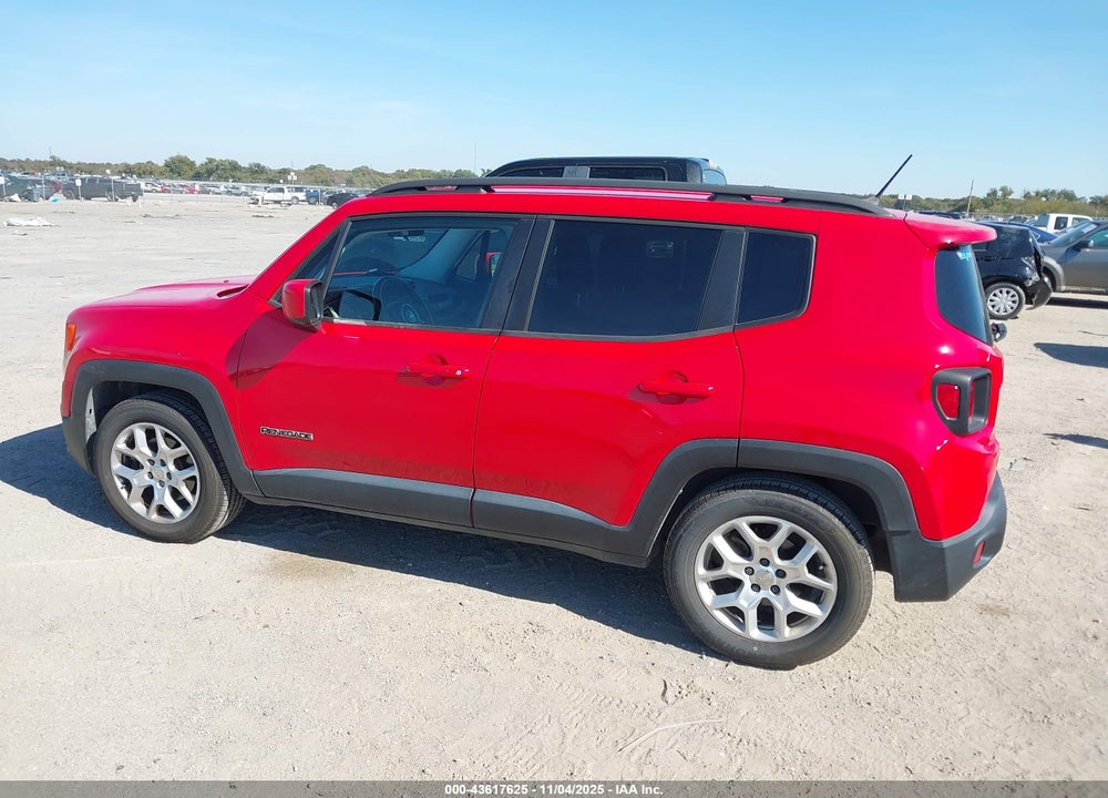2017 JEEP RENEGADE LATITUDE FWD VIN: ZACCJABB6HPE85314