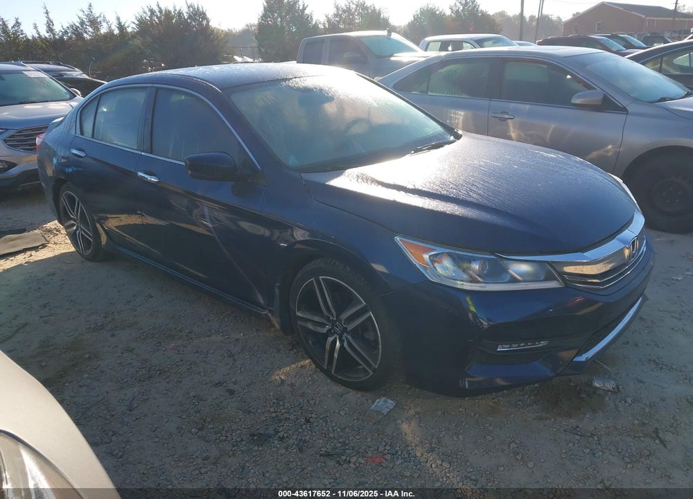 2017 HONDA ACCORD SPORT SE VIN: 1HGCR2F15HA172868