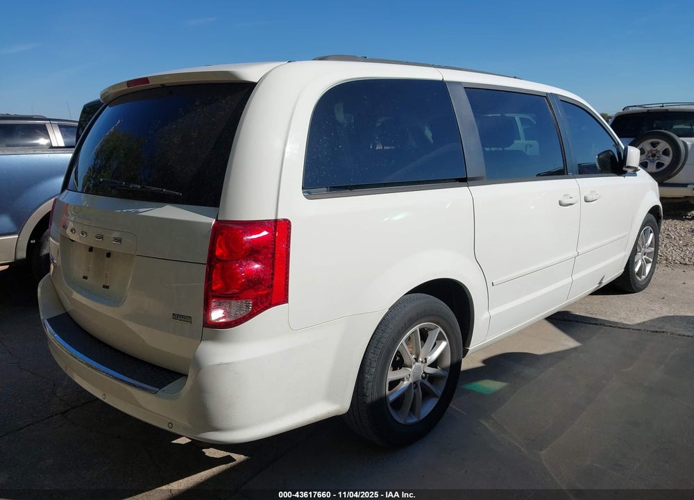 2013 DODGE GRAND CARAVAN SXT VIN: 2C4RDGCG8DR685728