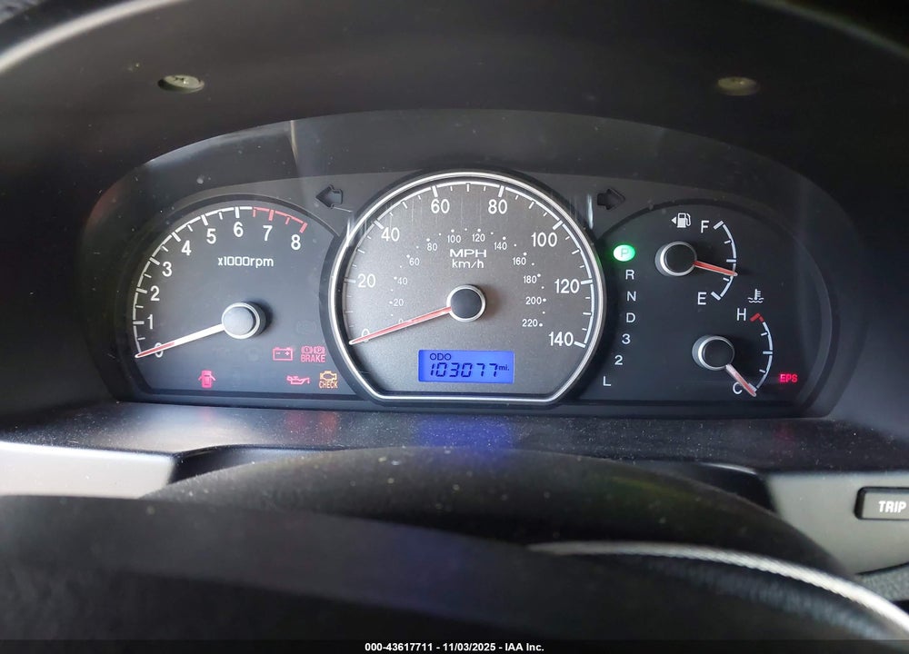 2007 HYUNDAI ELANTRA GLS/LIMITED/SE VIN: KMHDU46D87U032362