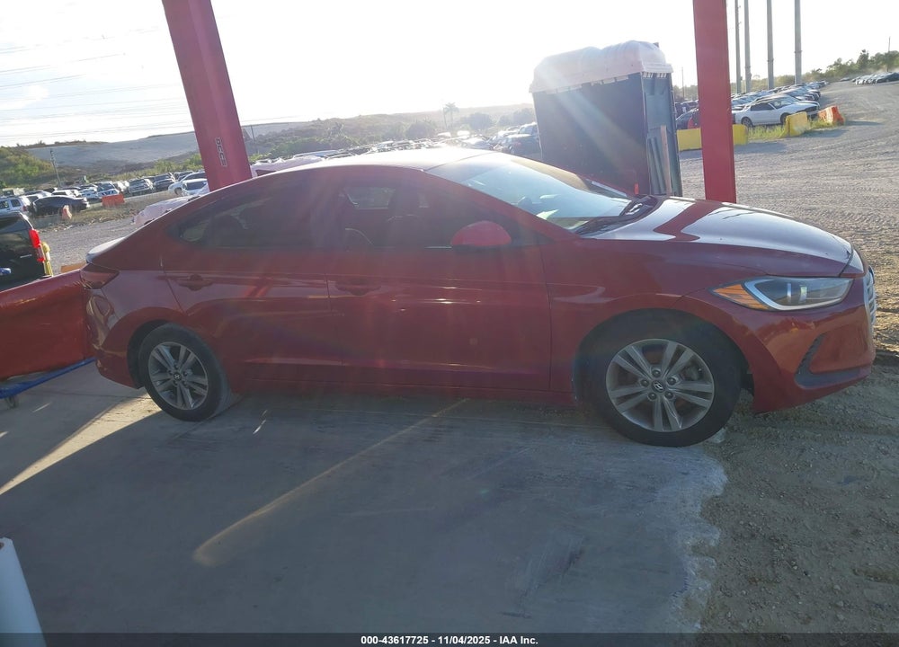 2017 HYUNDAI ELANTRA SE VIN: KMHD84LF6HU223127