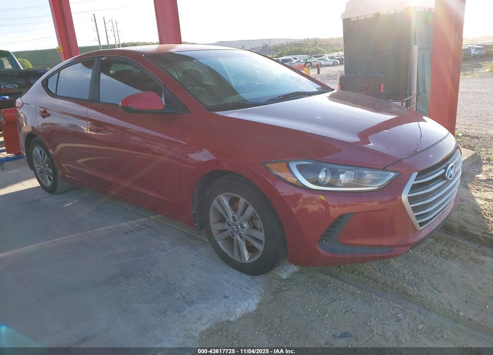 2017 HYUNDAI ELANTRA SE VIN: KMHD84LF6HU223127