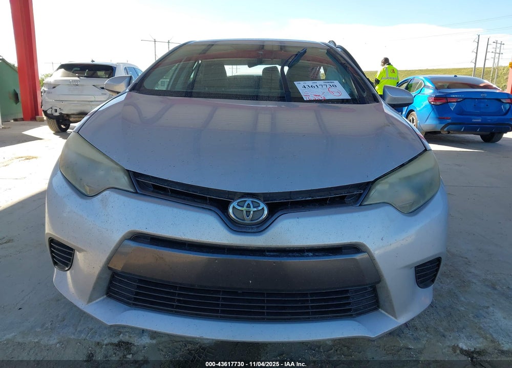 2015 TOYOTA COROLLA VIN: 2T1BURHE0FC306728